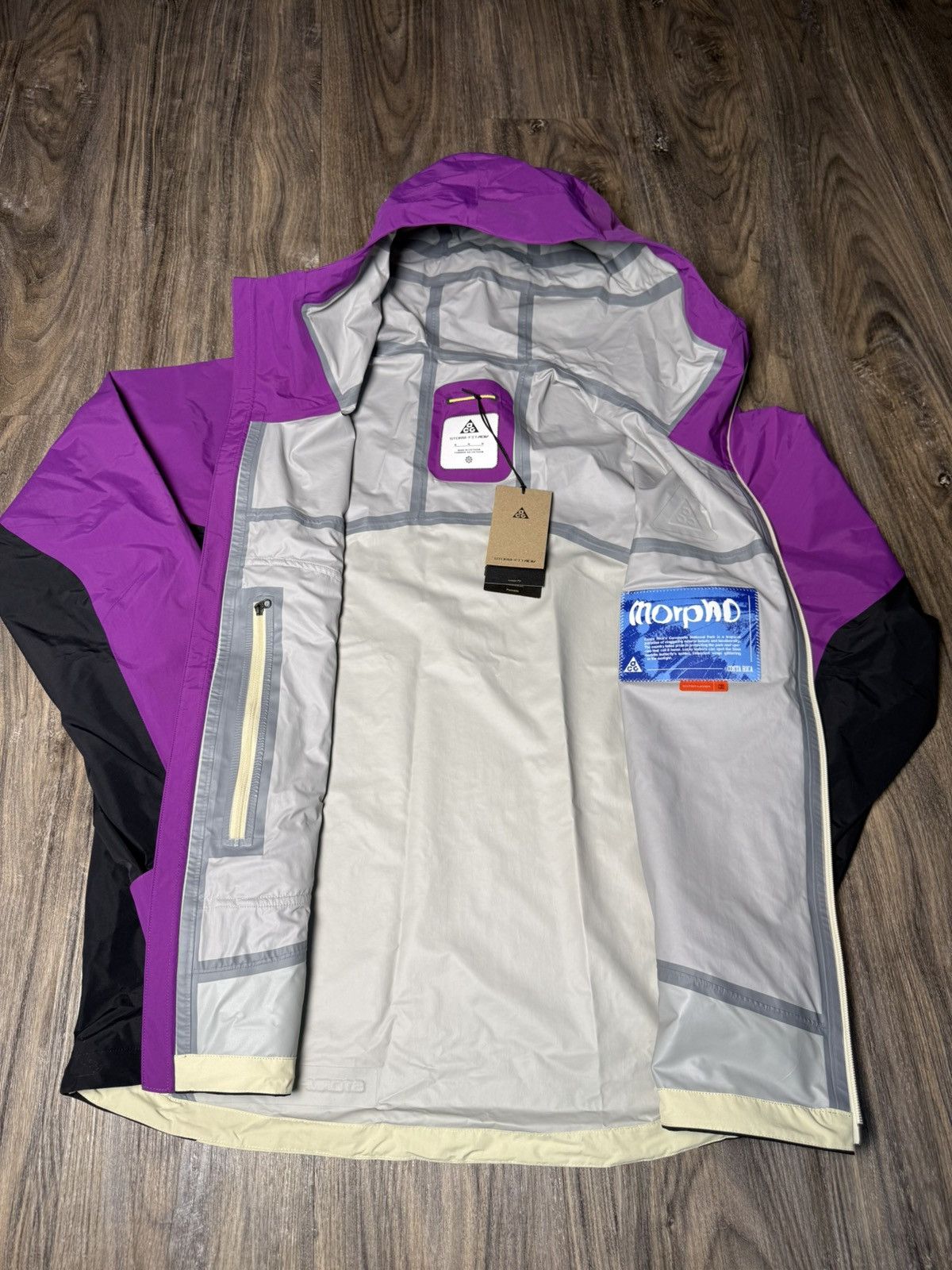 Nike ACG Nike ACG MORPHO Storm-Fit ADV Rain Windbreaker Anorak Jacket Size US M / EU 48-50 / 2 - 6 Thumbnail