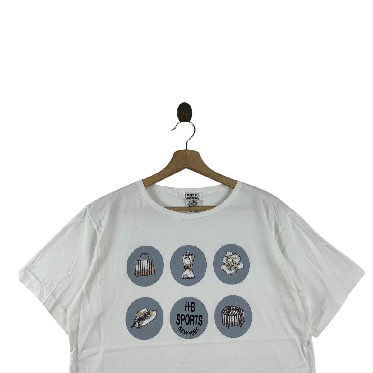 Henri Bendel Vintage HENRI BENDEL NEW YORK Sports Collection Tee Shirt Size US M / EU 48-50 / 2 - 2 Thumbnail