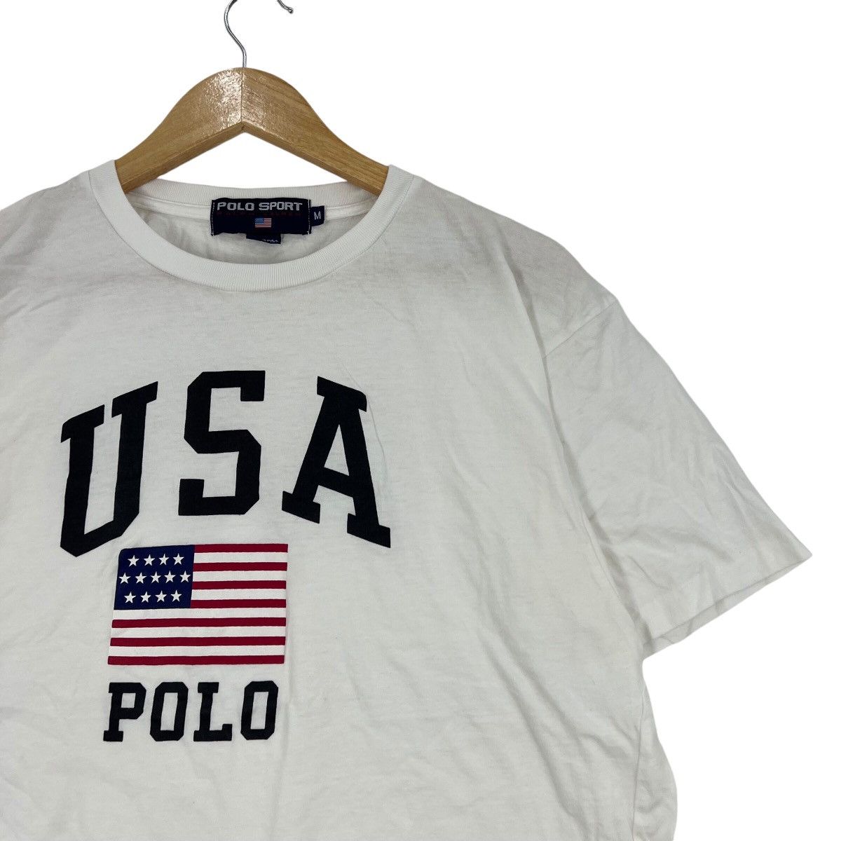 Polo Ralph Lauren Vintage POLO SPORT USA By Ralph Lauren T-Shirt Size US M / EU 48-50 / 2 - 4 Thumbnail