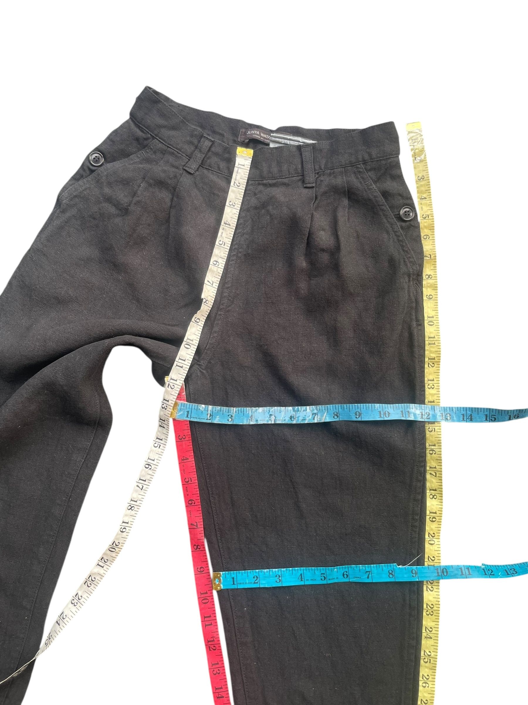 CDG by Comme des Garcons Junya Watanabe Comme Des Garcons Linen Trouser Size 27" / US 4 / IT 40 - 12 Thumbnail