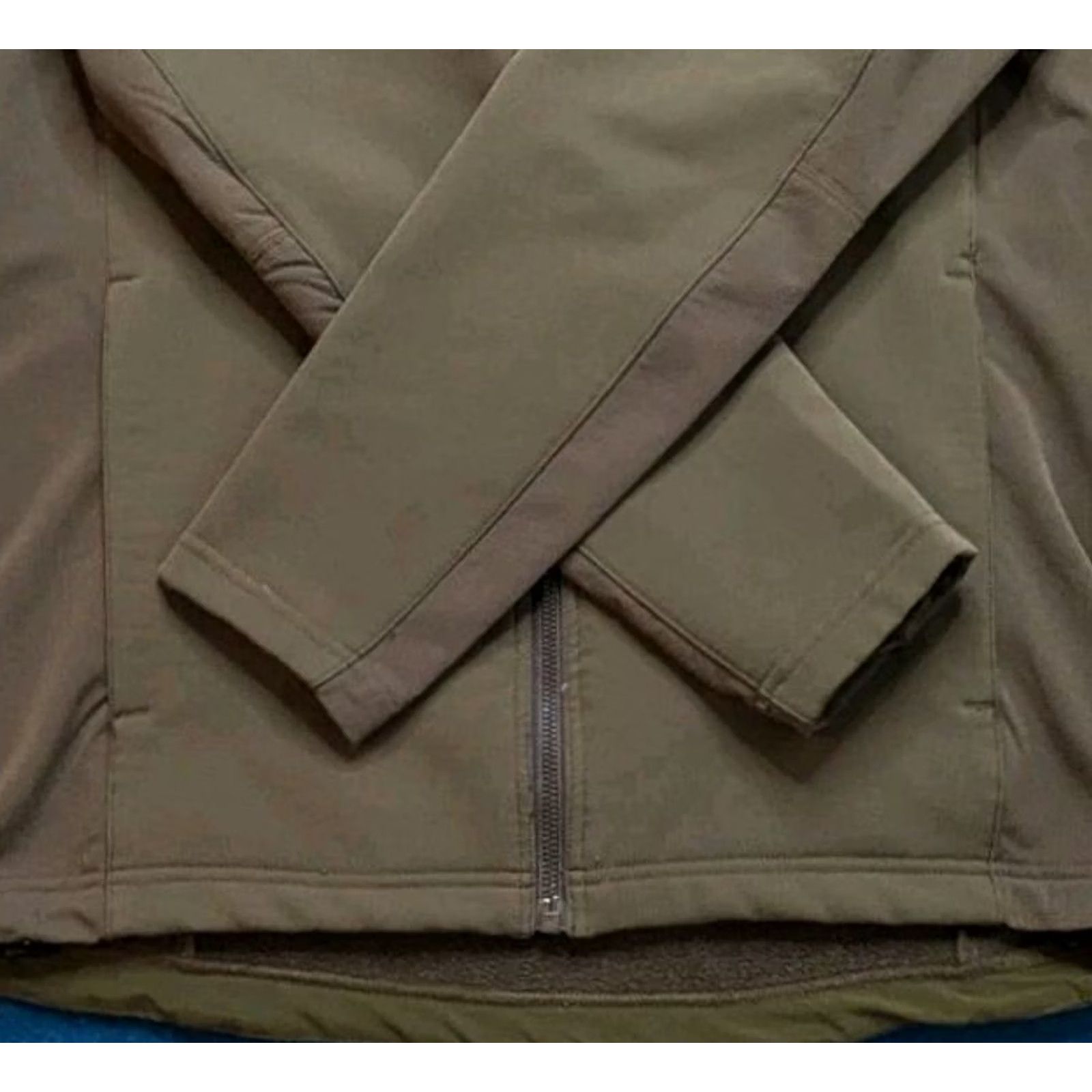 Vintage Kuhl Hoody Jacket Softshell Lined Full Zip Projekt Impakt Hooded Small Green Size US S / EU 44-46 / 1 - 2 Thumbnail
