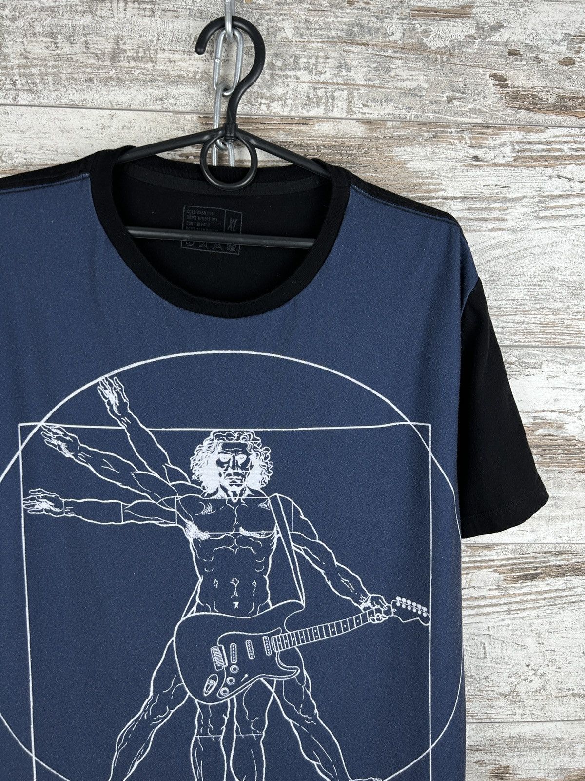 Other Mens Vintage Leonardo Da Vinci T Shirt made in USA tee art Size US L / EU 52-54 / 3 - 3 Thumbnail
