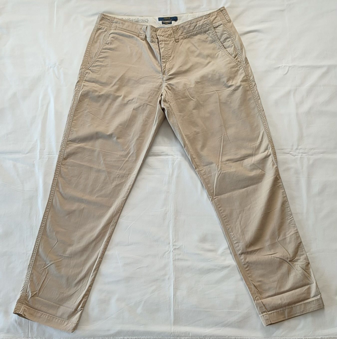 Polo Ralph Lauren Polo Ralph Lauren Quin Boyfriend Chino - Size 10 - Beige Size 32" / US 10 / IT 46 - 1 Thumbnail
