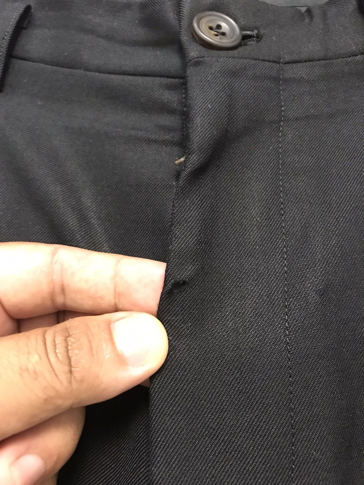 Y's for Men × Yohji Yamamoto Vintage Yohji Yamamoto Ys For Men Black Baggy Pant Size US 28 / EU 44 - 9 Thumbnail