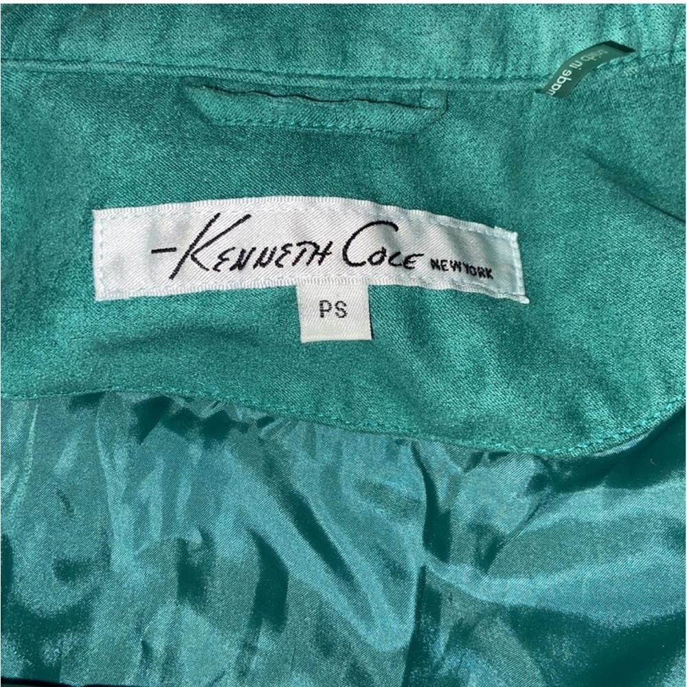 Designer Kenneth Cole l Faux Suede Jacket Size Petite Small Size S / US 4 / IT 40 - 10 Thumbnail