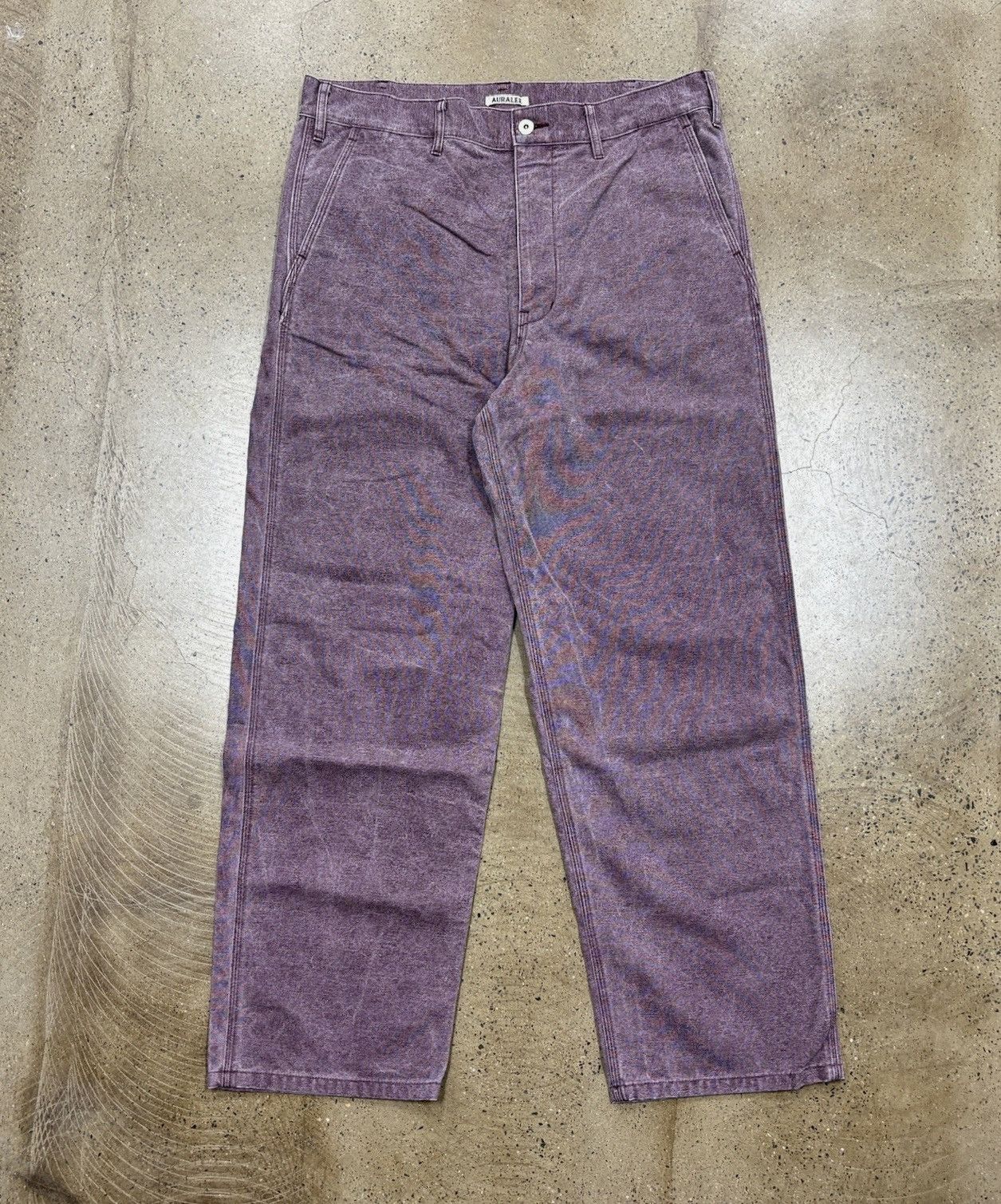 Auralee AURALEE 24aw WASHED ORGANIC CANVAS PANTS Size US 36 / EU 52 - 1 Thumbnail