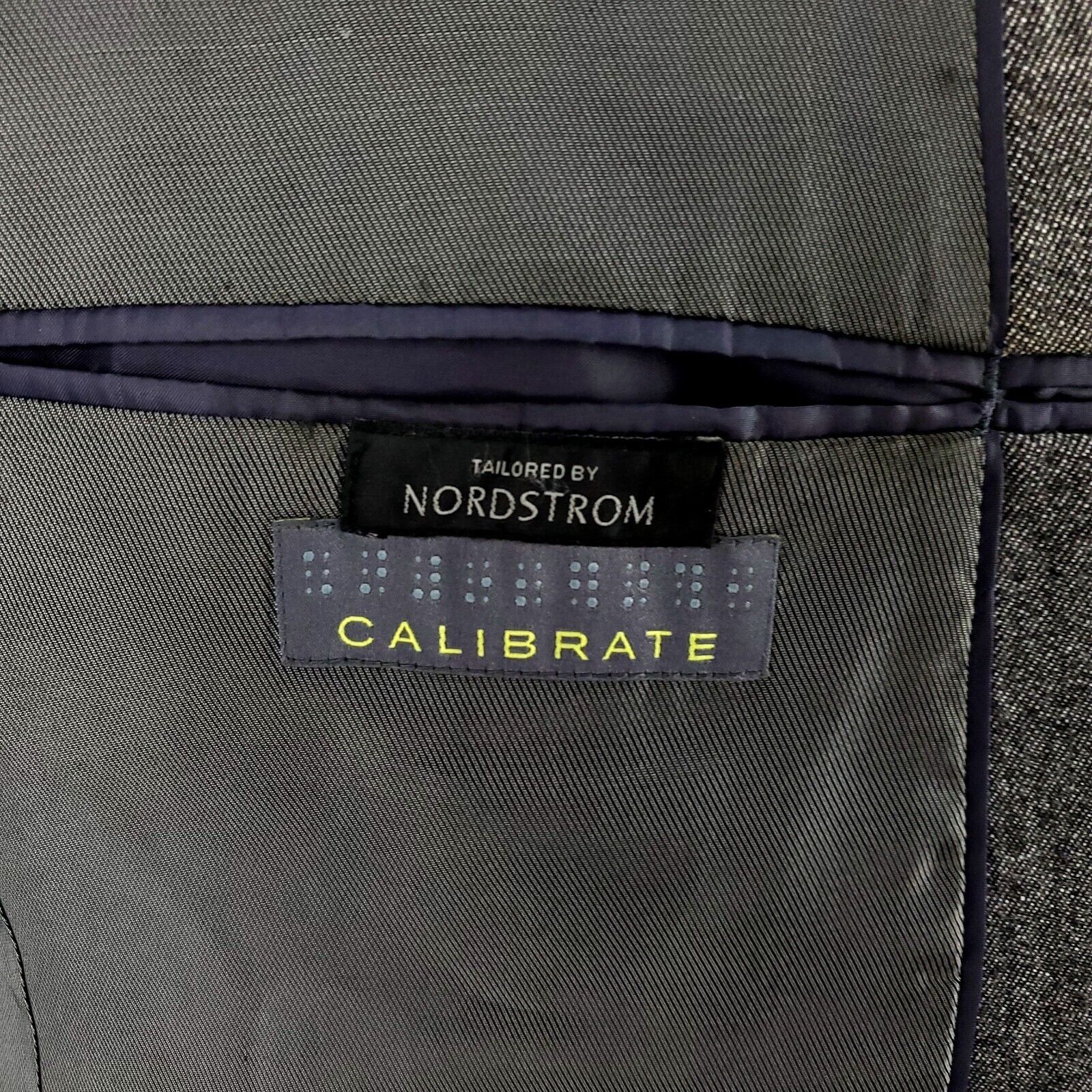 Nordstrom Nordstrom Calibrate Heavy Wool Cotton 2 Button Sport Coat 40 Size 40R - 7 Thumbnail