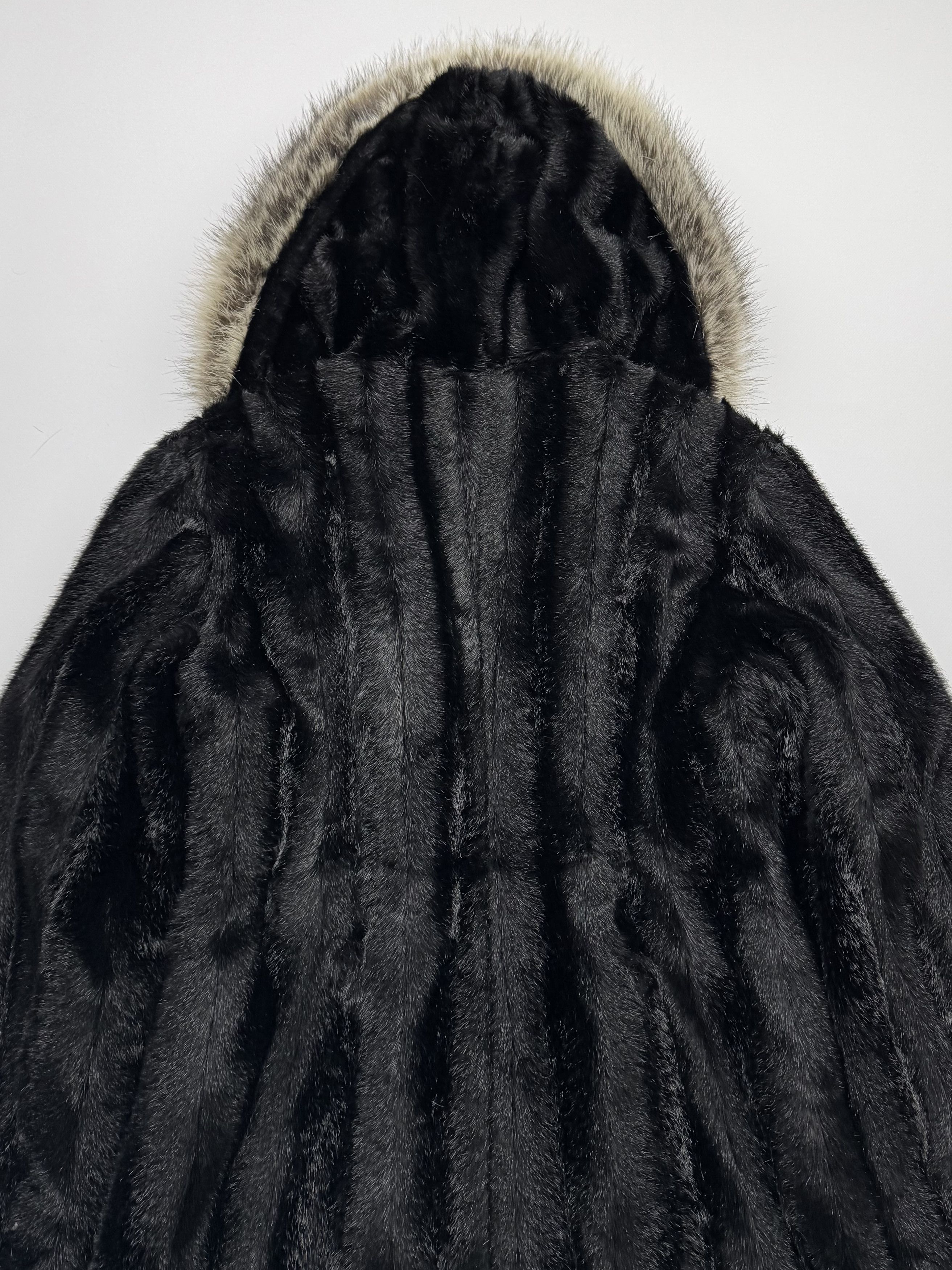 Japanese Brand Vintage Faux Fur Hooded Coat B114 E2 Size M / US 6-8 / IT 42-44 - 8 Thumbnail