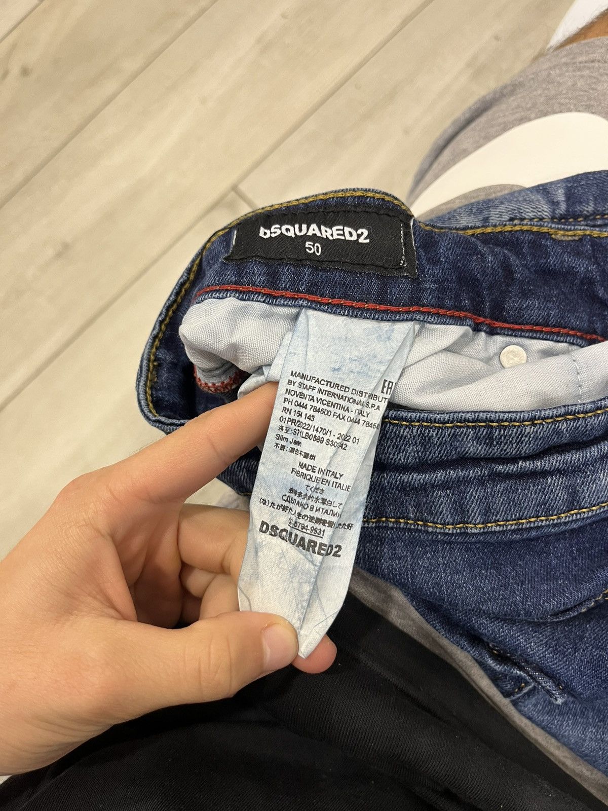 Dsquared2 Dsquared Jeans Denim Trousers Blue pants Size US 34 / EU 50 - 12 Thumbnail