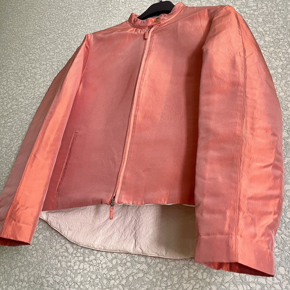 Burberry × Burberry Prorsum Roberto Menichetti AW99 Iridescent Silk Jacket Size M / US 6-8 / IT 42-44 - 6 Thumbnail