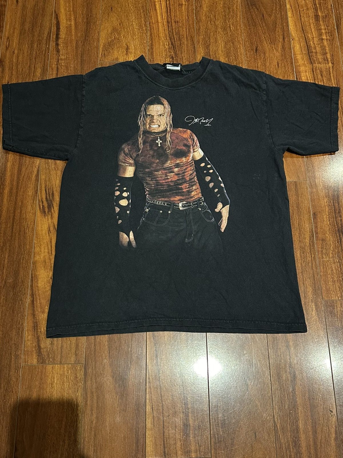 Vintage × WWE Jeff Hardy xpand your imagination t shirt | Grailed