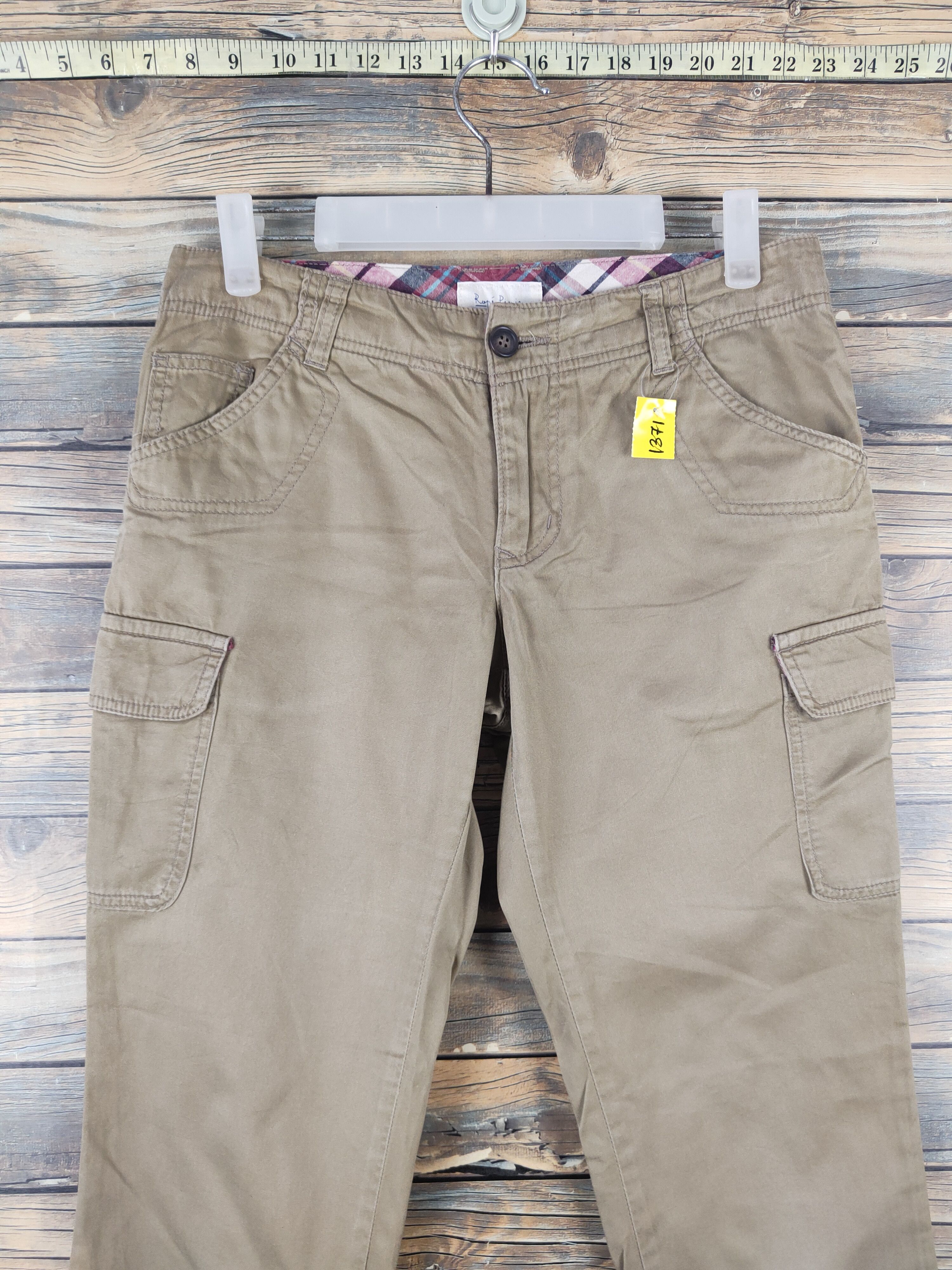 Japanese Brand DL Rope Picnic Brown Multipocket Tactical Cargo Pants #1371 Size US 30 / EU 46 - 2 Thumbnail