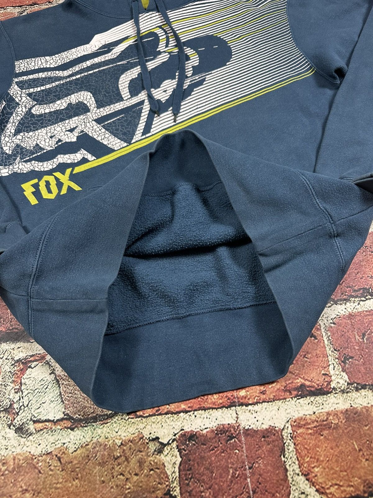 Fox Racing Y2K Vintage Fox Racing Hoodie Sweatshirt Cyber Grunge Size US M / EU 48-50 / 2 - 9 Thumbnail