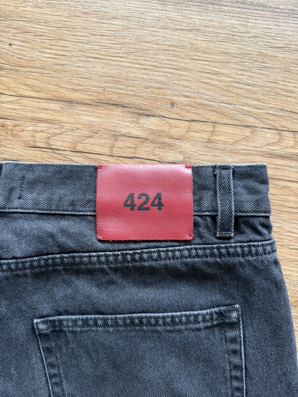 424 424 Straight Jeans – Washed Black Size US 34 / EU 50 - 7 Thumbnail