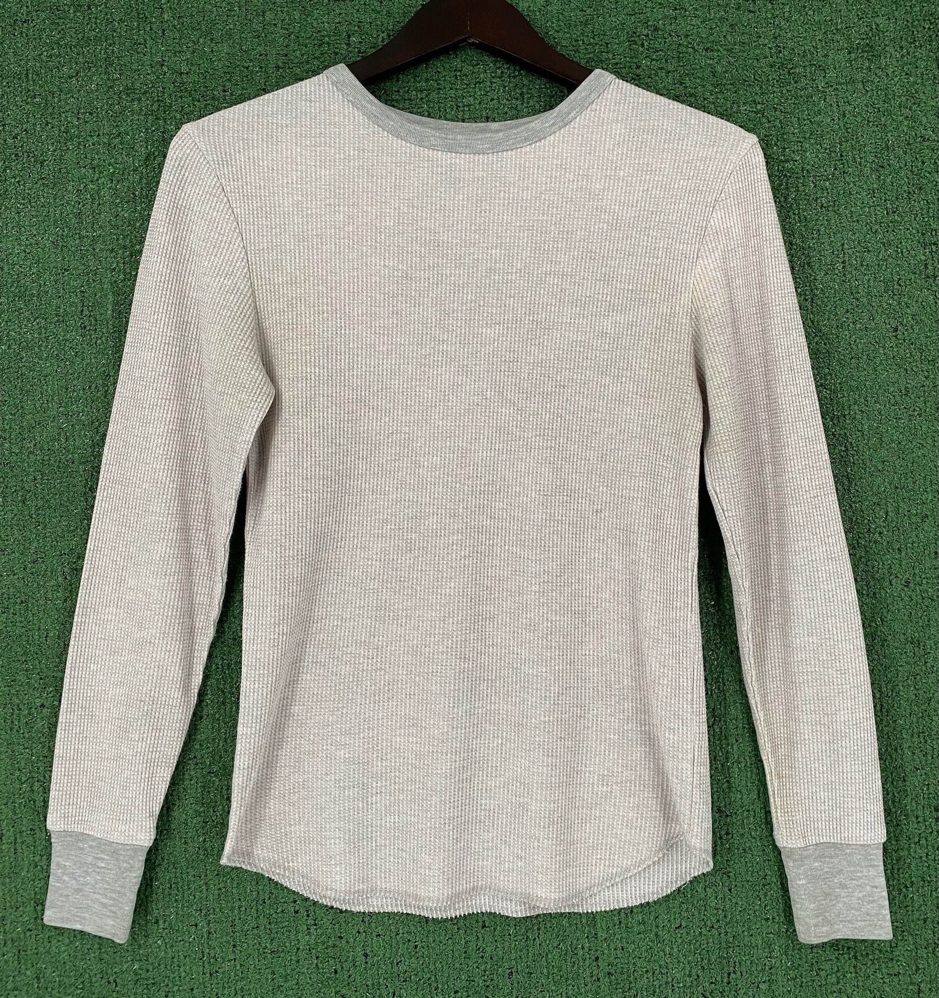 Highland Y2K Highland Cotton Blend Long Sleeve Thermal Shirt XXS Size XXS / US 00 / IT 34 - 1 Thumbnail