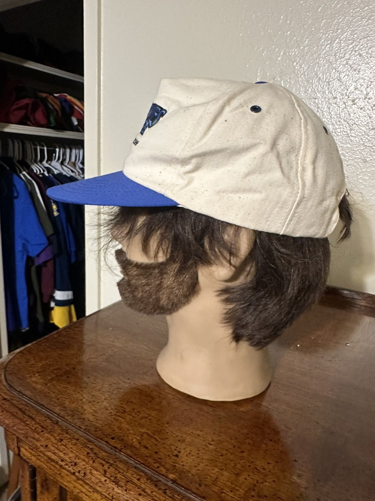 Nike × Vintage Vintage Casey Jones Village “blue & white” hat 00s Size ONE SIZE - 5 Thumbnail