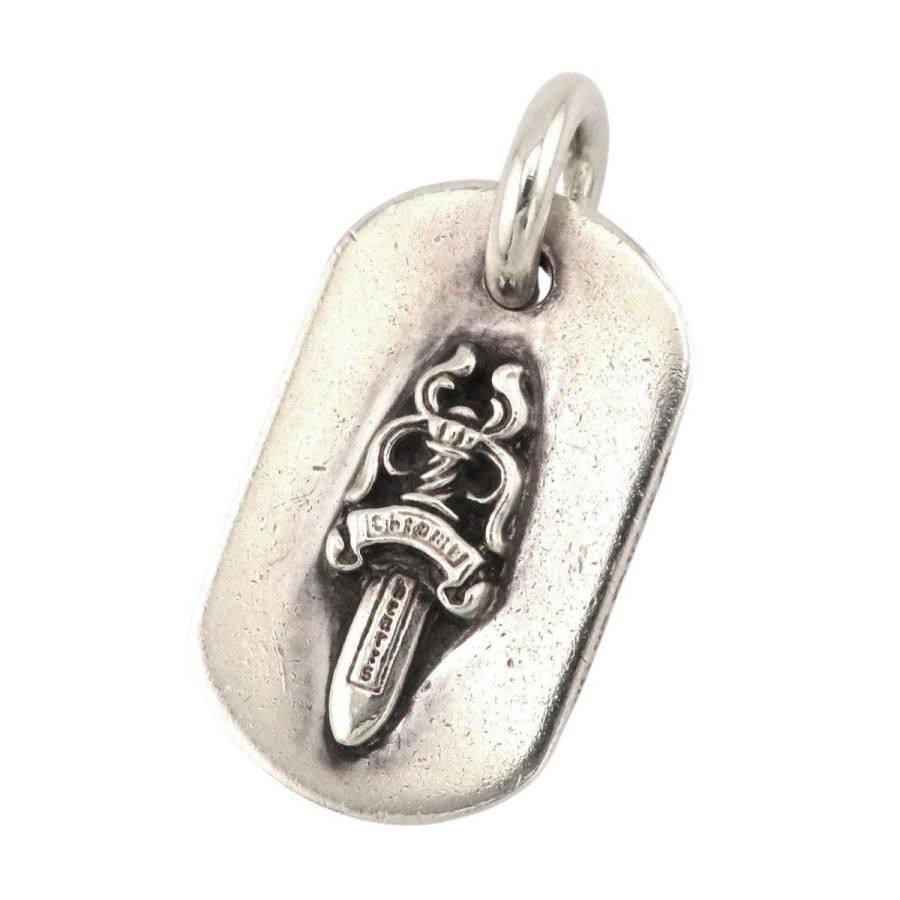 Chrome Hearts Chrome Hearts Dagger Dog Rag pendant Necklace charm Size ONE SIZE - 1 Thumbnail