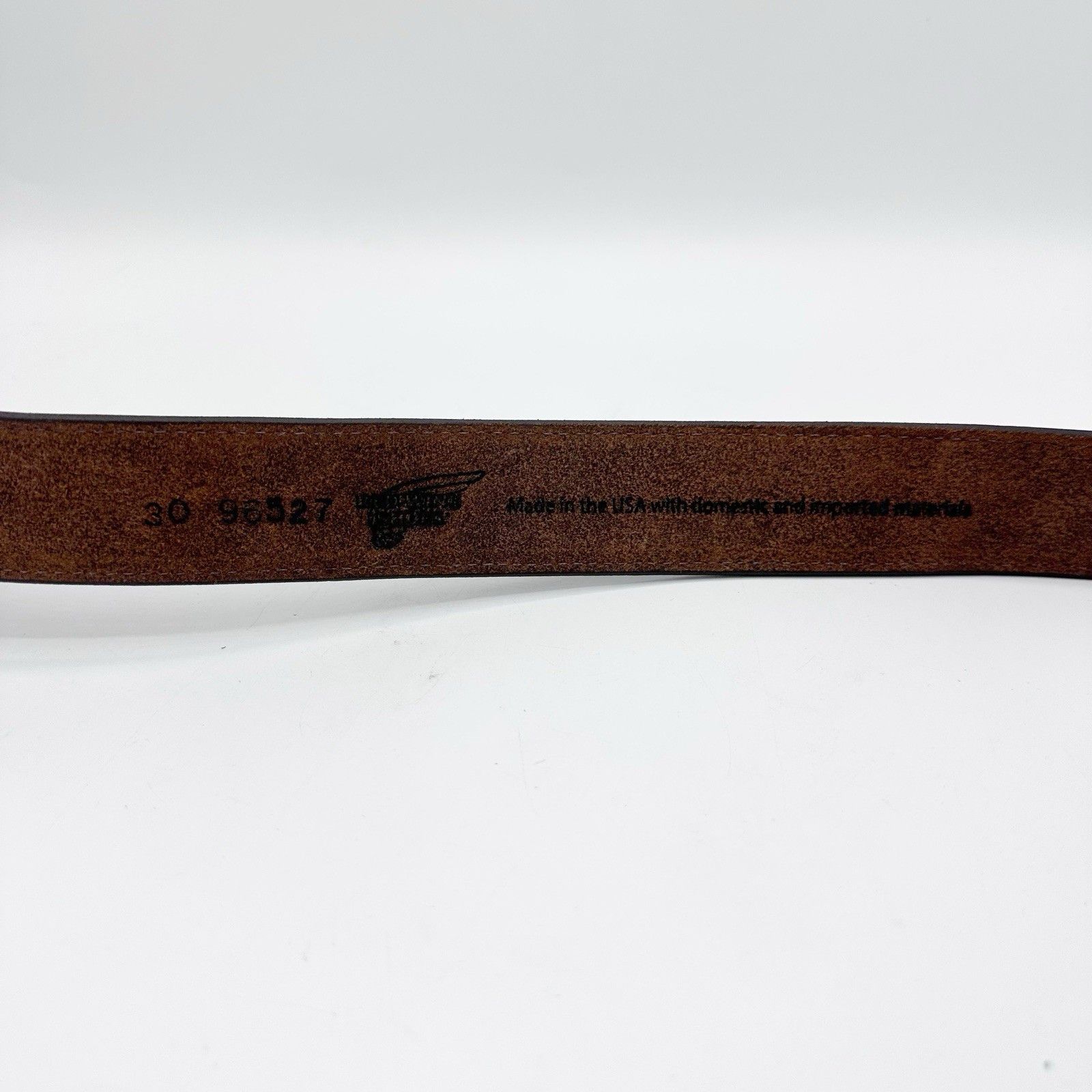 Red Wing Red Wing Shoes Western Leather Belt 1.5" Leather Size 30 Size 30 - 5 Thumbnail