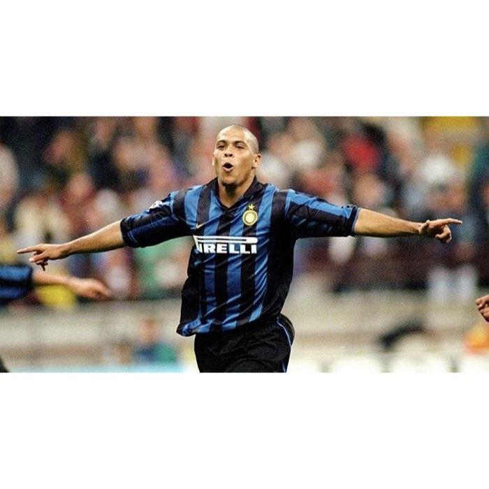 Nike Ronaldo Inter Milan Nike 1998 1999 UEFA Soccer Jersey M Size US M / EU 48-50 / 2 - 8 Thumbnail