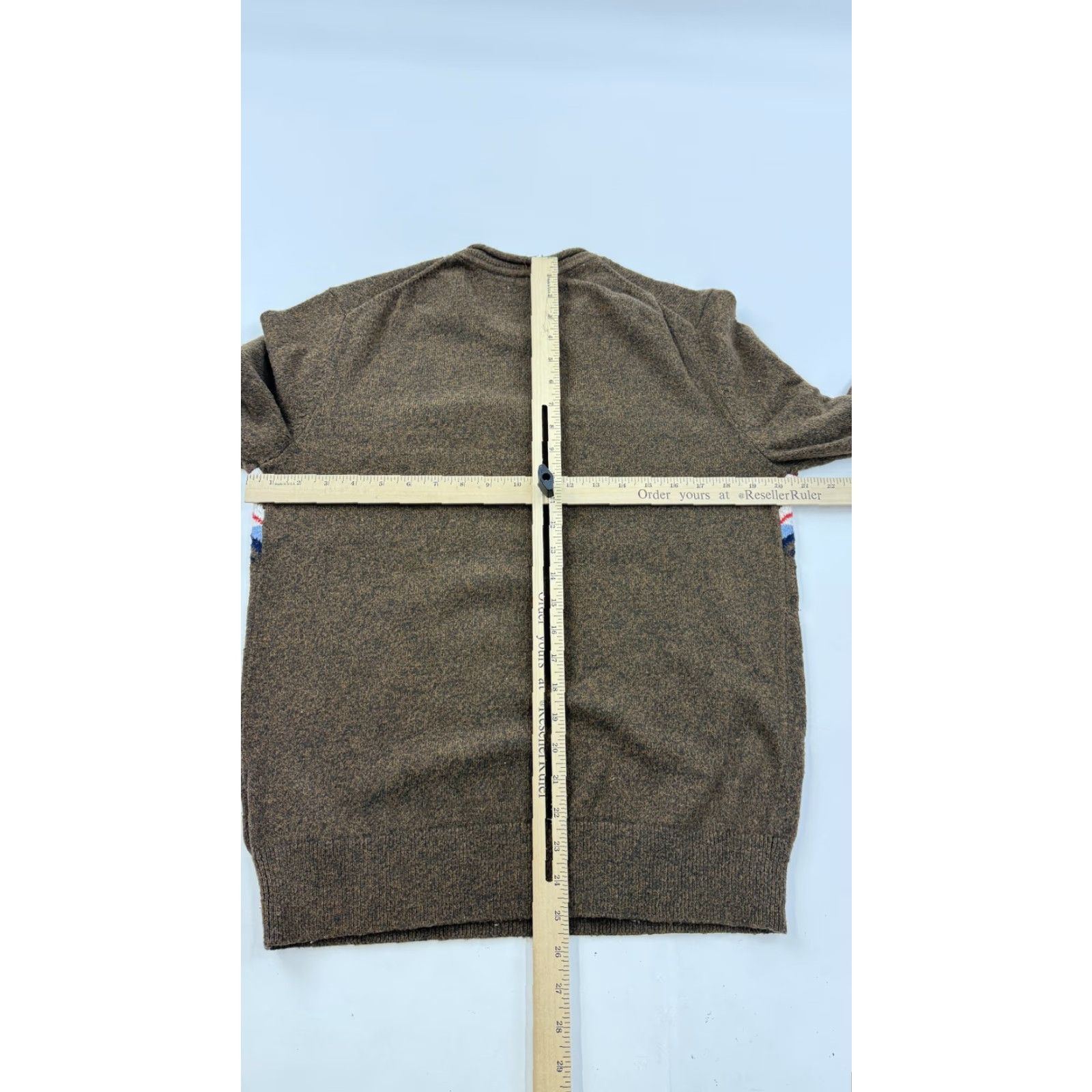 Gap VINTAGE Gap Sweater Mens Medium Brown Aztec Fair Isle Crewneck Knit Pullover Pattern Size US M / EU 48-50 / 2 - 7 Thumbnail