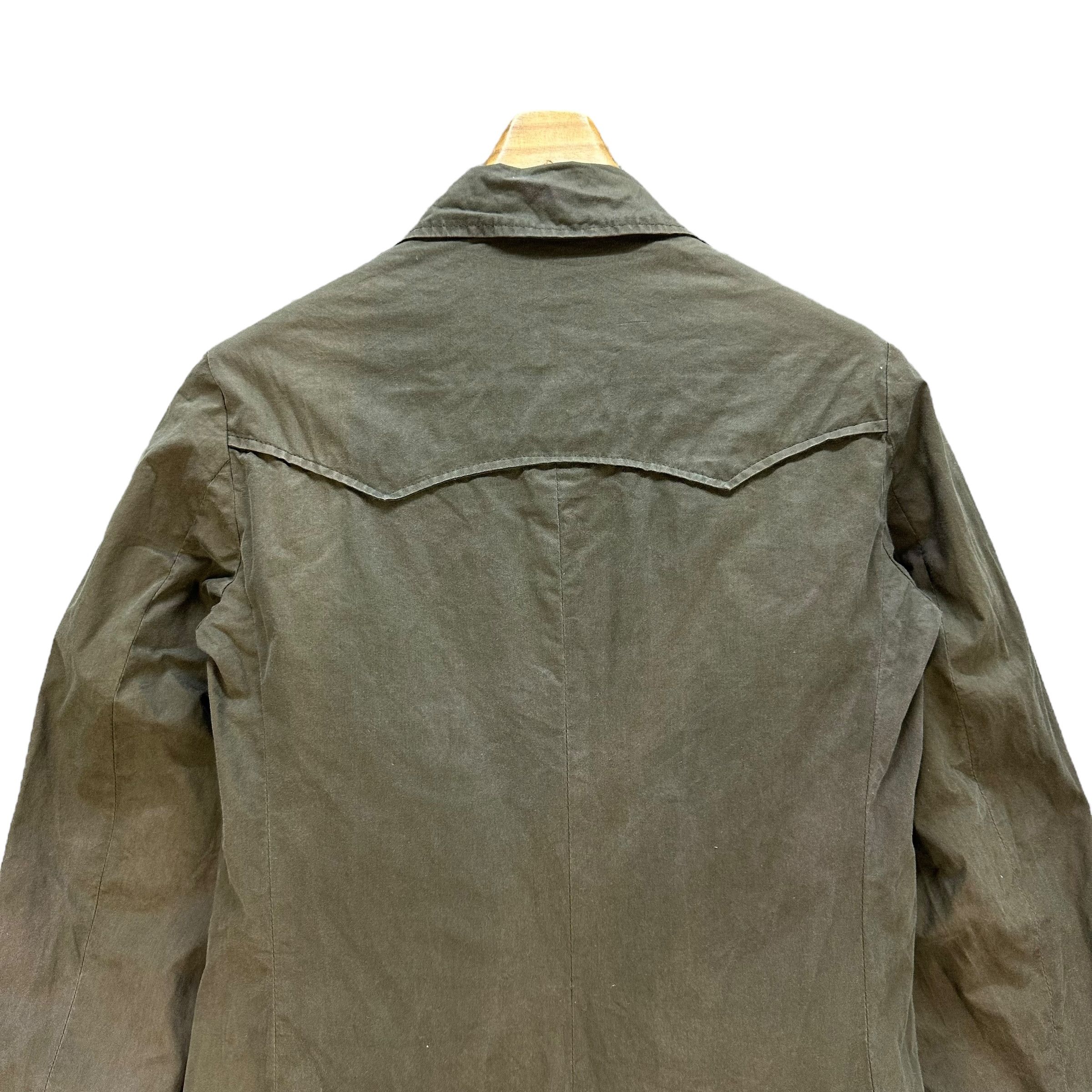 Japanese Brand UTH Made In UK Snap Button Long Coat Jacket #A45-1055 Size S / US 4 / IT 40 - 15 Thumbnail