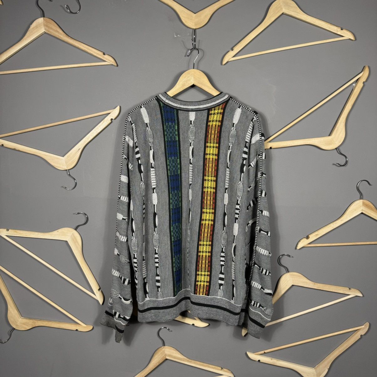 Coogi Vintage Colo Colucci Coogi Style Australian Knit Sweater Size US L / EU 52-54 / 3 - 2 Thumbnail