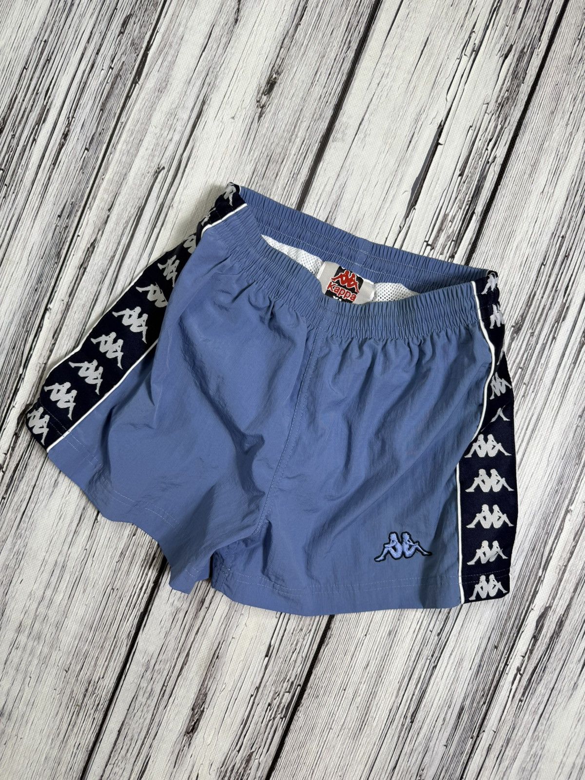 Kappa Kappa shorts vintage blue Size 140 rare new Size US 29 - 6 Thumbnail