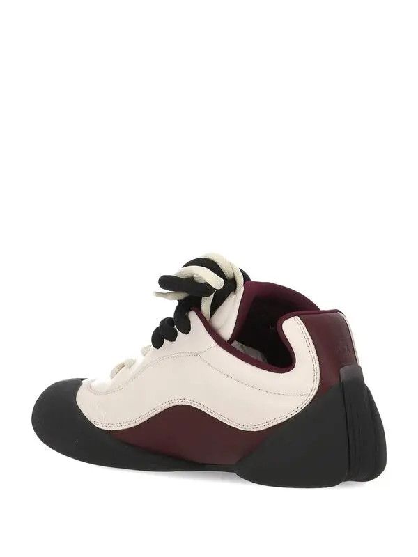 Alexander McQueen o1w1db10925 Flexion Sneaker in Off White/Bordeaux Size US 9 / IT 39 - 3 Thumbnail