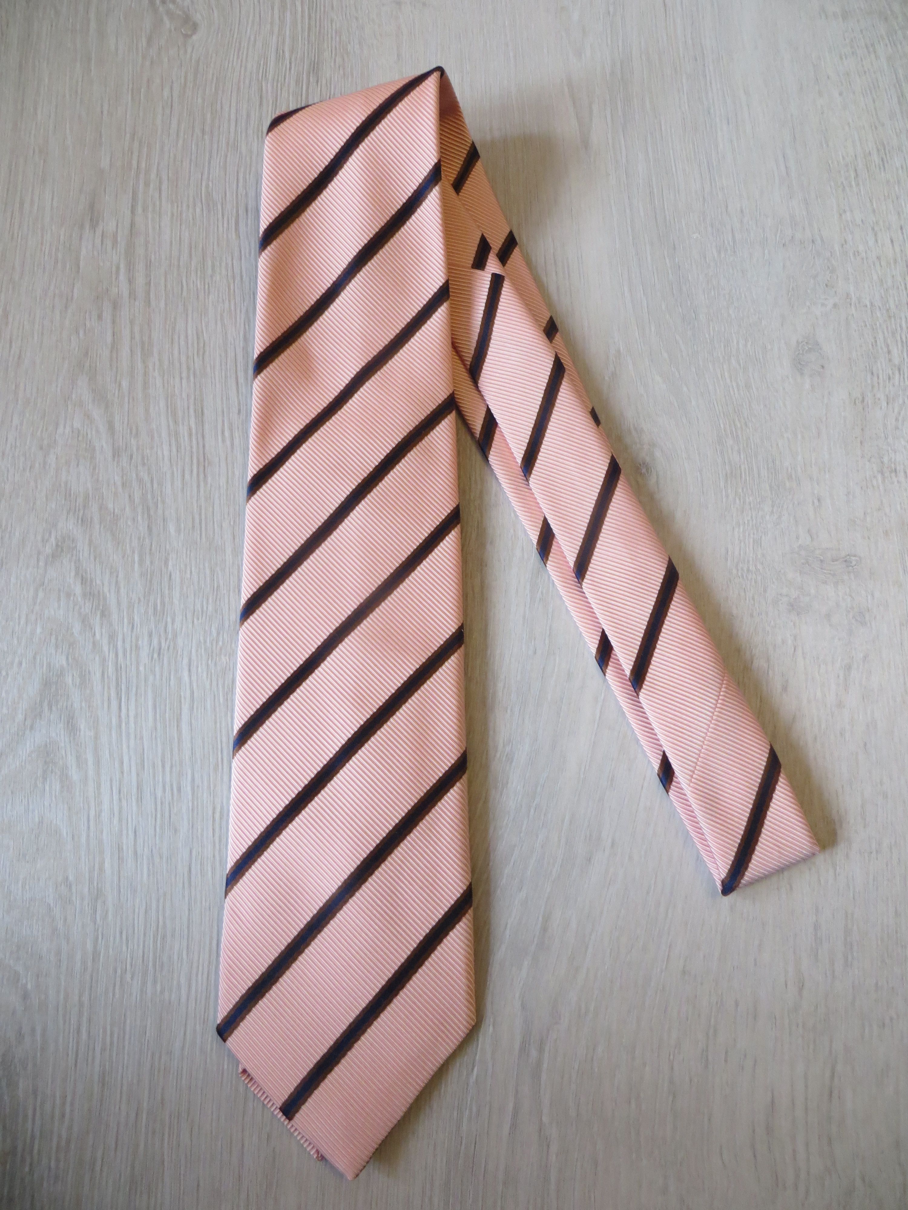 Drake's × Kingsman PNK STRIPPED KINGSMAN TIE Size ONE SIZE - 1 Thumbnail