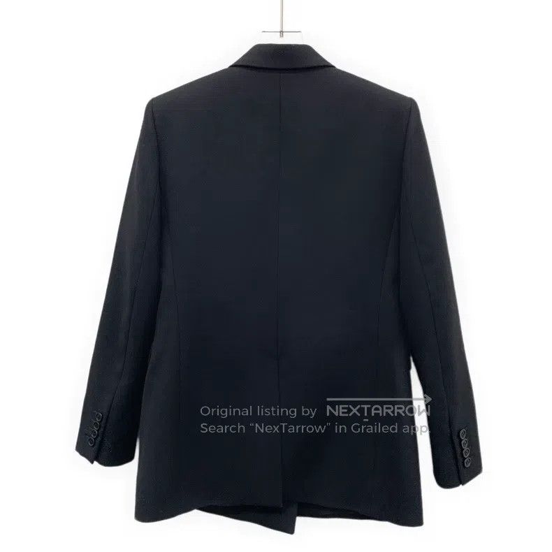 Saint Laurent Paris Saint Laurent Paris Black Diamond Embellished Velvet Colla Size XS / US 0-2 / IT 36-38 - 2 Thumbnail