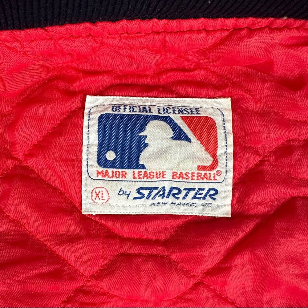 Starter Vintage MLB St Louis Cardinals Red Satin Varsity Jacket men Size US XL / EU 56 / 4 - 2 Thumbnail