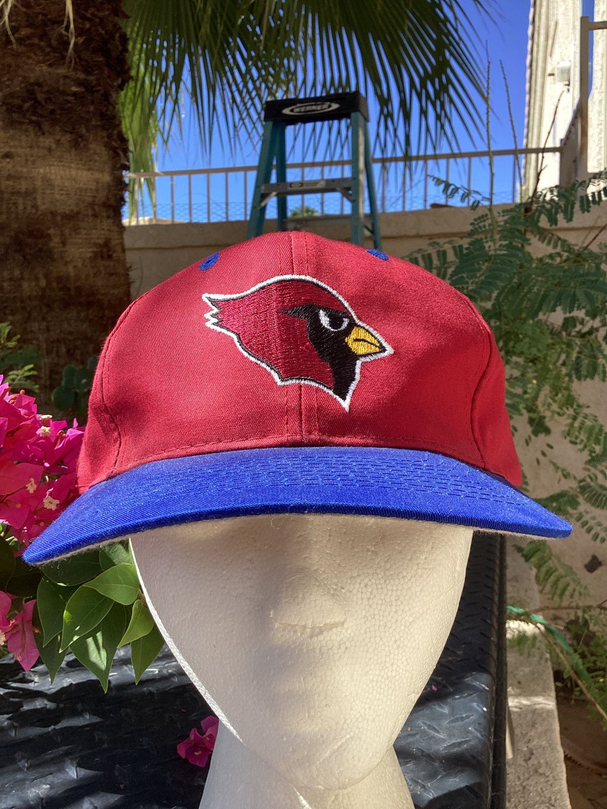Logo 7 Vtg 90s NFL Arizona Cardinals logo 7 Dominican Republic hat Size ONE SIZE - 1 Thumbnail