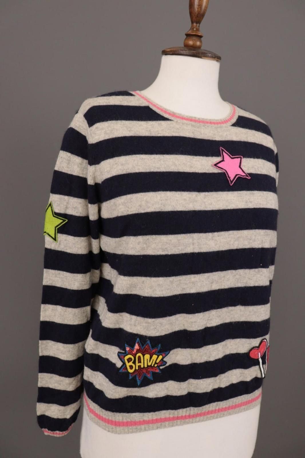 Designer Princess Goes Hollywood Wool Cashmere Knit Sweater Size 36 Size M / US 6-8 / IT 42-44 - 6 Thumbnail