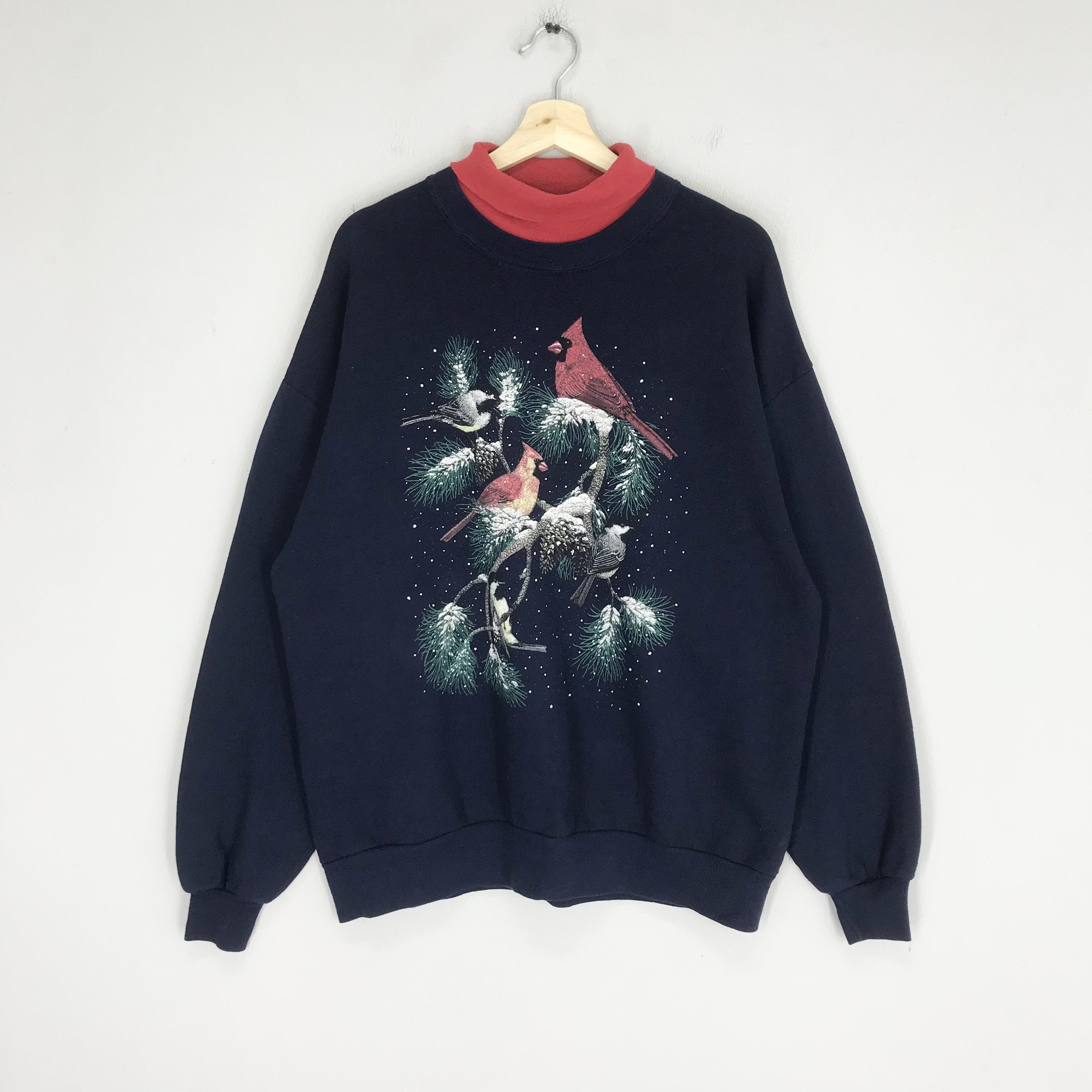 Arts & Science Vintage 90s Cardinal Bird Farm - 67 Size US XL / EU 56 / 4 - 1 Thumbnail