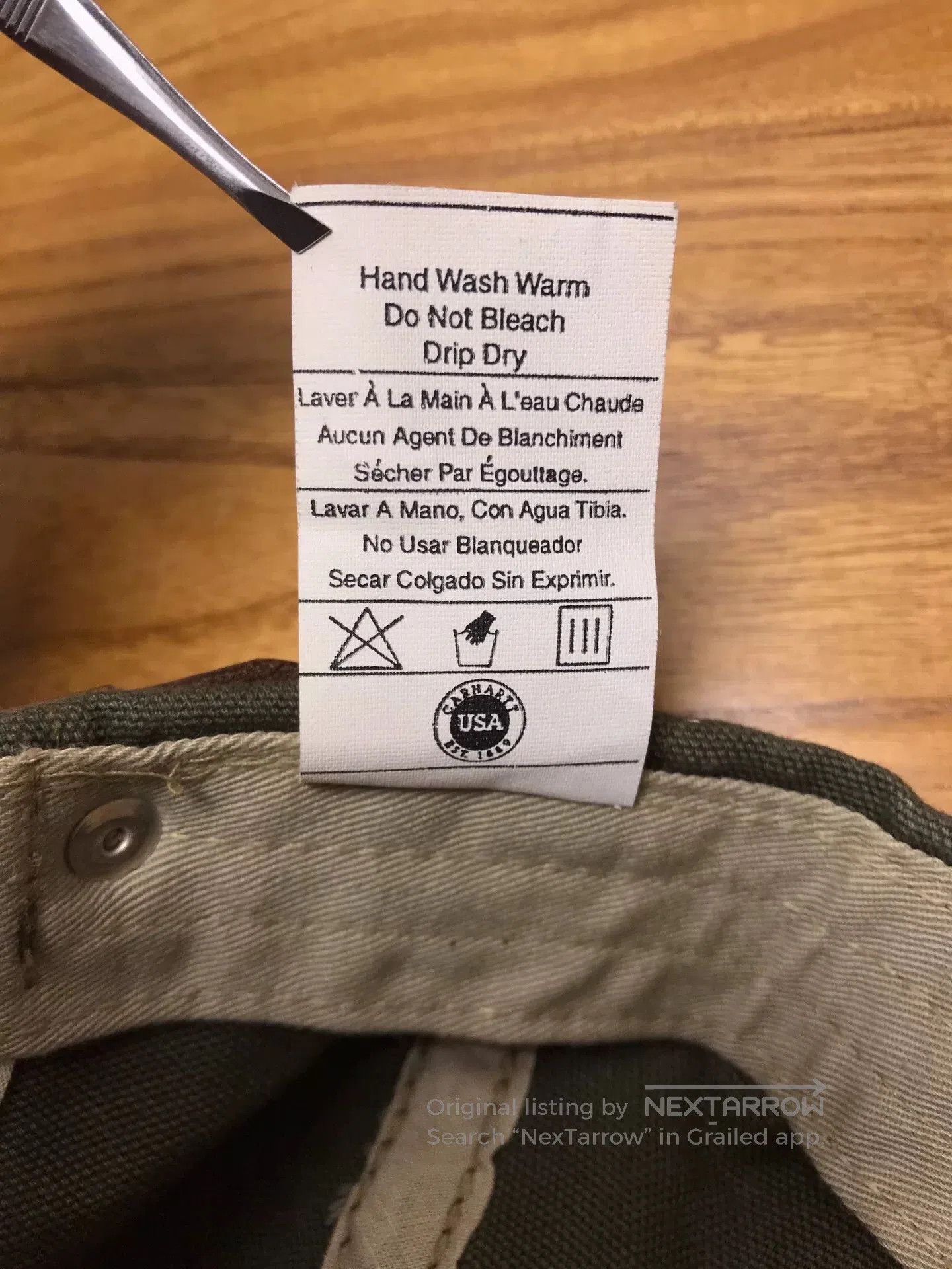 Carhartt Carhartt A75 American Made Moss Green Cap. Size ONE SIZE - 9 Thumbnail