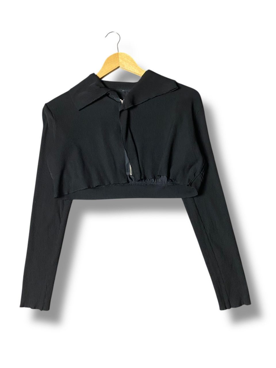 Y's 🔥 Vintage Y’s Cropped Shirt 🔥 (159) Size XS / US 0-2 / IT 36-38 - 2 Thumbnail