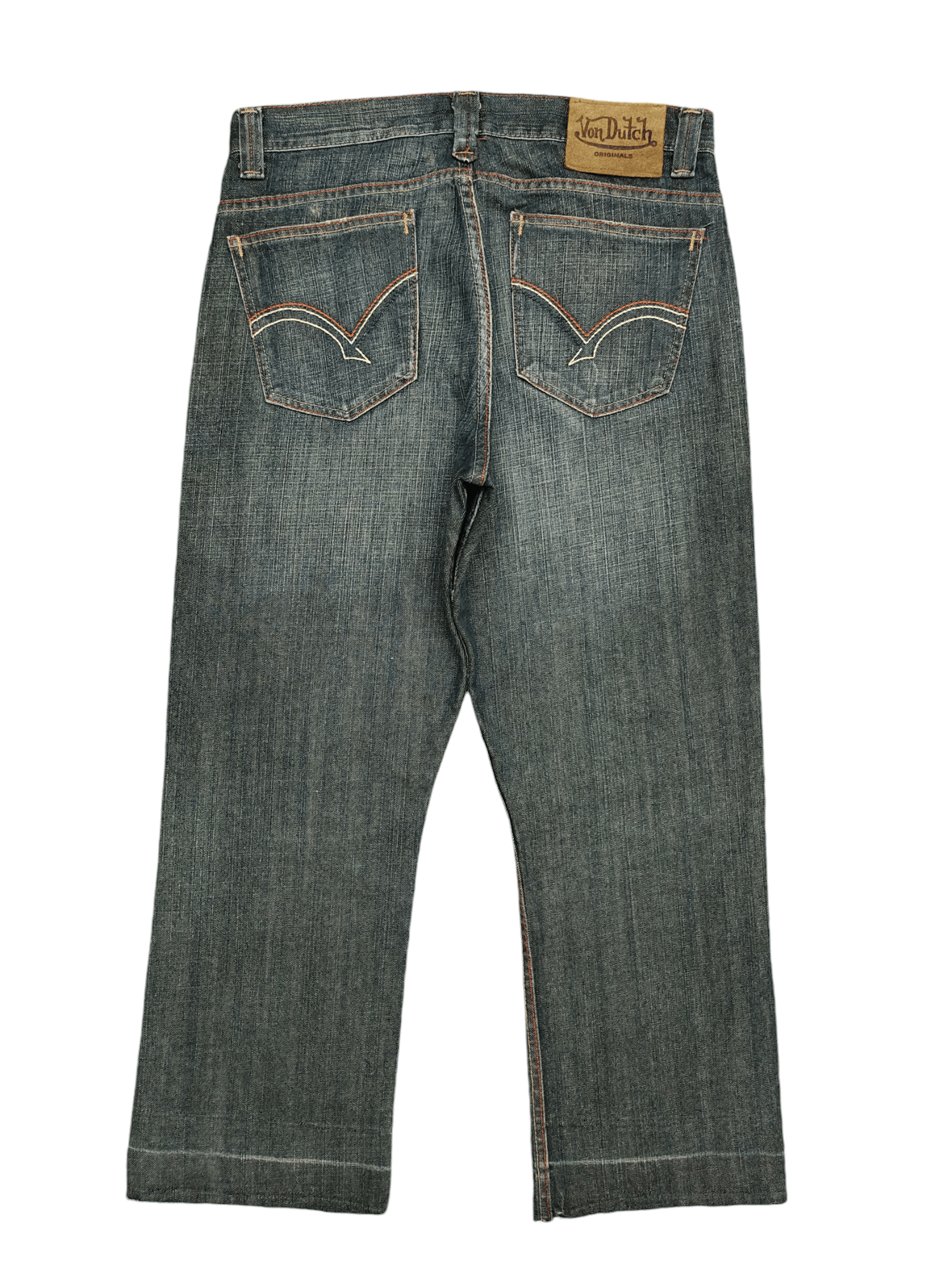 Von Dutch Vintage Y2k Von Dutch Distress Denim Jeans Size US 34 / EU 50 - 13 Thumbnail