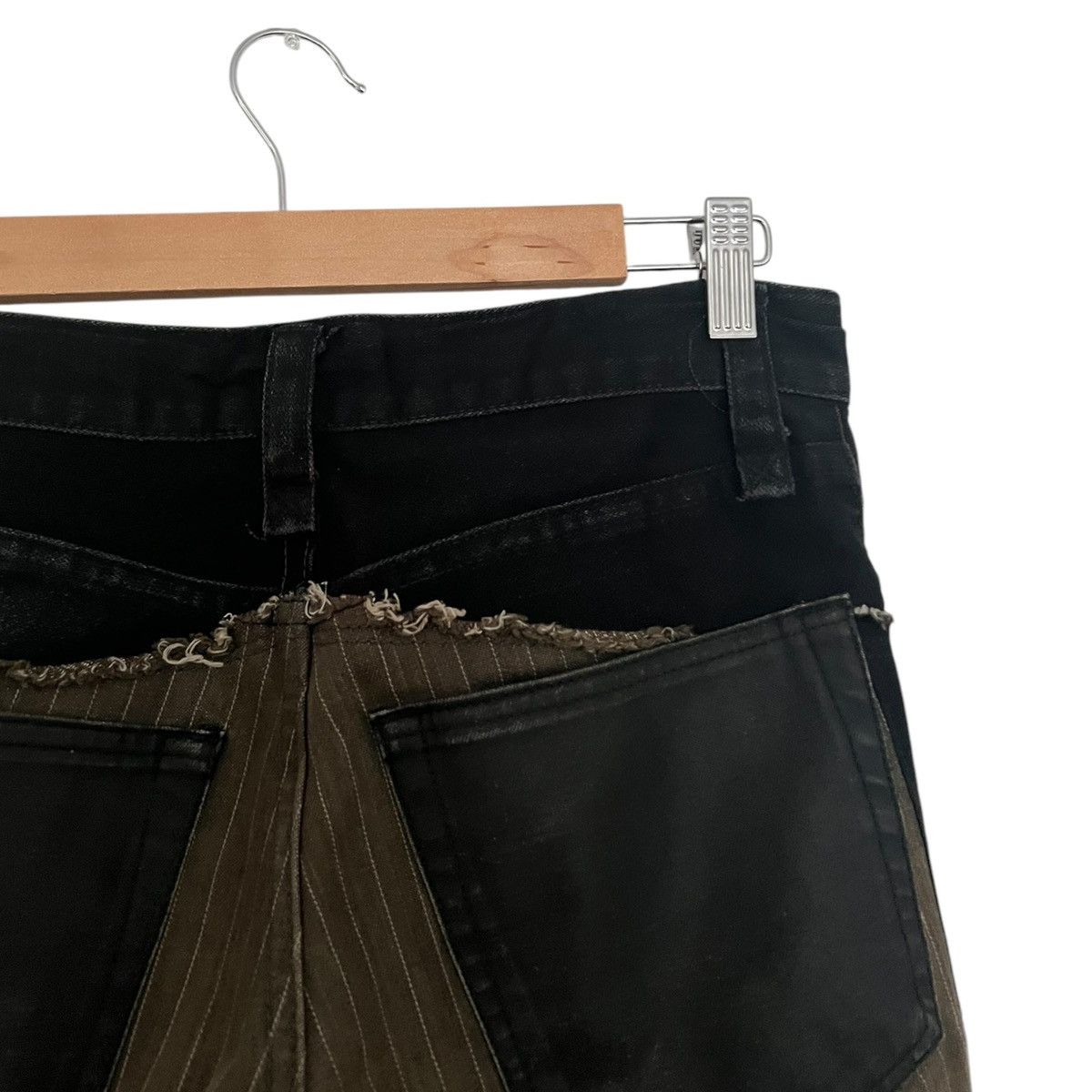 If Six Was Nine Ifsixwasnine pinstripe sera laceup denims Size US 28 / EU 44 - 4 Thumbnail