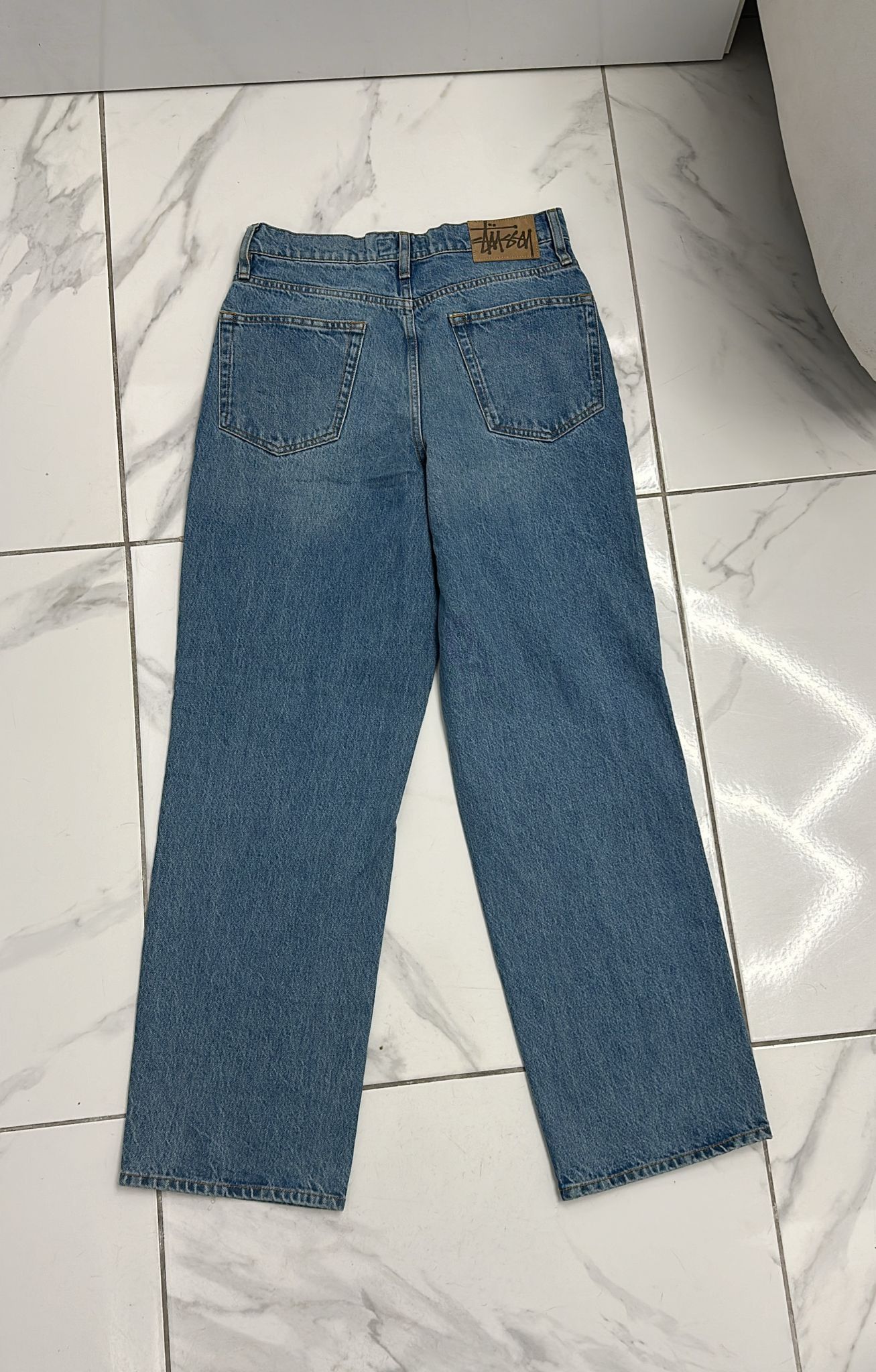 Stussy × Vintage Stussy Big Ol Jean Blue Size 28 Size US 28 / EU 44 - 2 Thumbnail