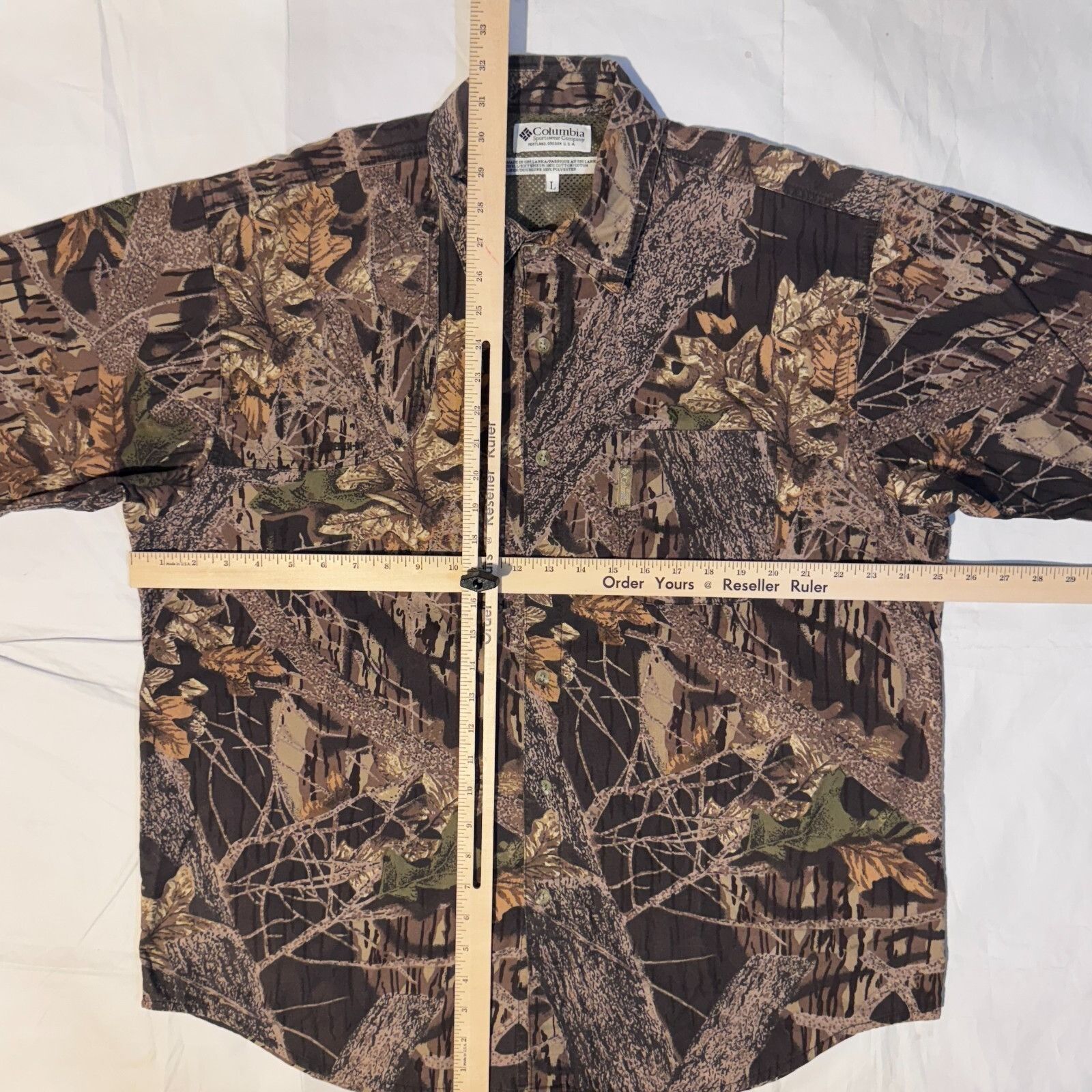 Columbia Vintage Columbia Vented Camouflage Hunting Shooting Shirt - Size US L / EU 52-54 / 3 - 4 Thumbnail