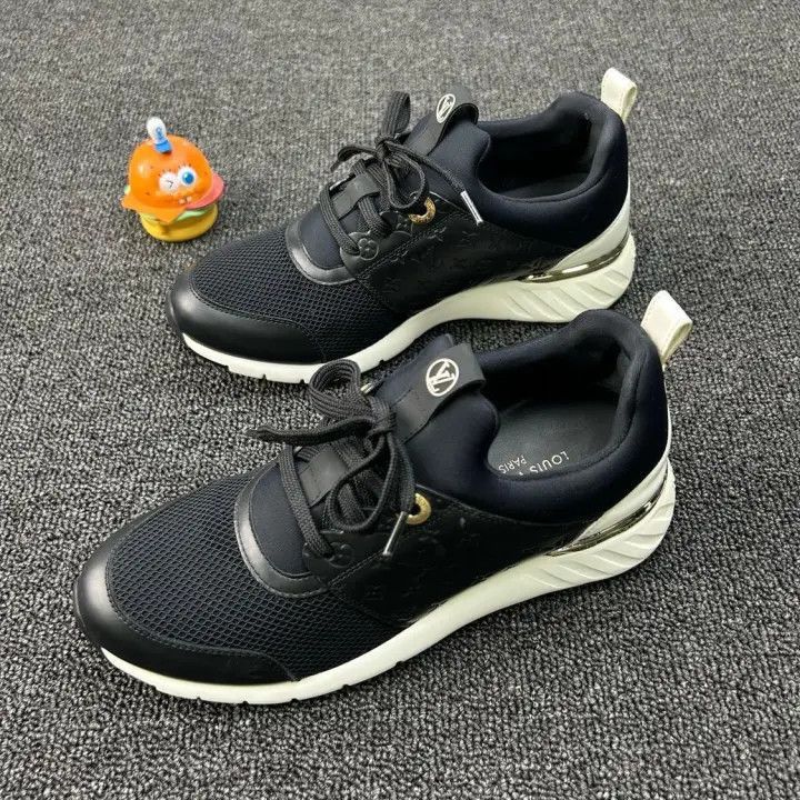 Louis Vuitton Louis Vuitton Classic Black Low-Top Running Shoes -2508 Size US 5.5 / EU 38 - 1 Thumbnail