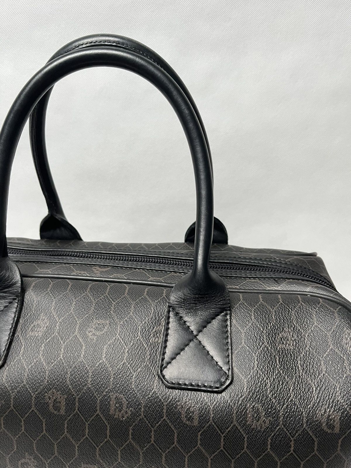 Christian Dior Monsieur Vintage Christian Dior monogram leather handbag rare Size ONE SIZE - 4 Thumbnail