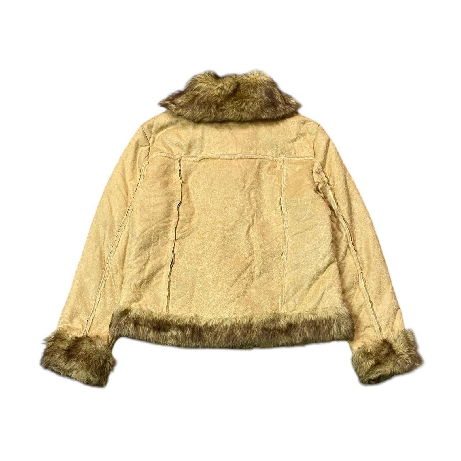 Vintage VTG Y2K boho hippie Paris Blues suede Penny Lane afghan Coat Size XL / US 12-14 / IT 48-50 - 3 Thumbnail