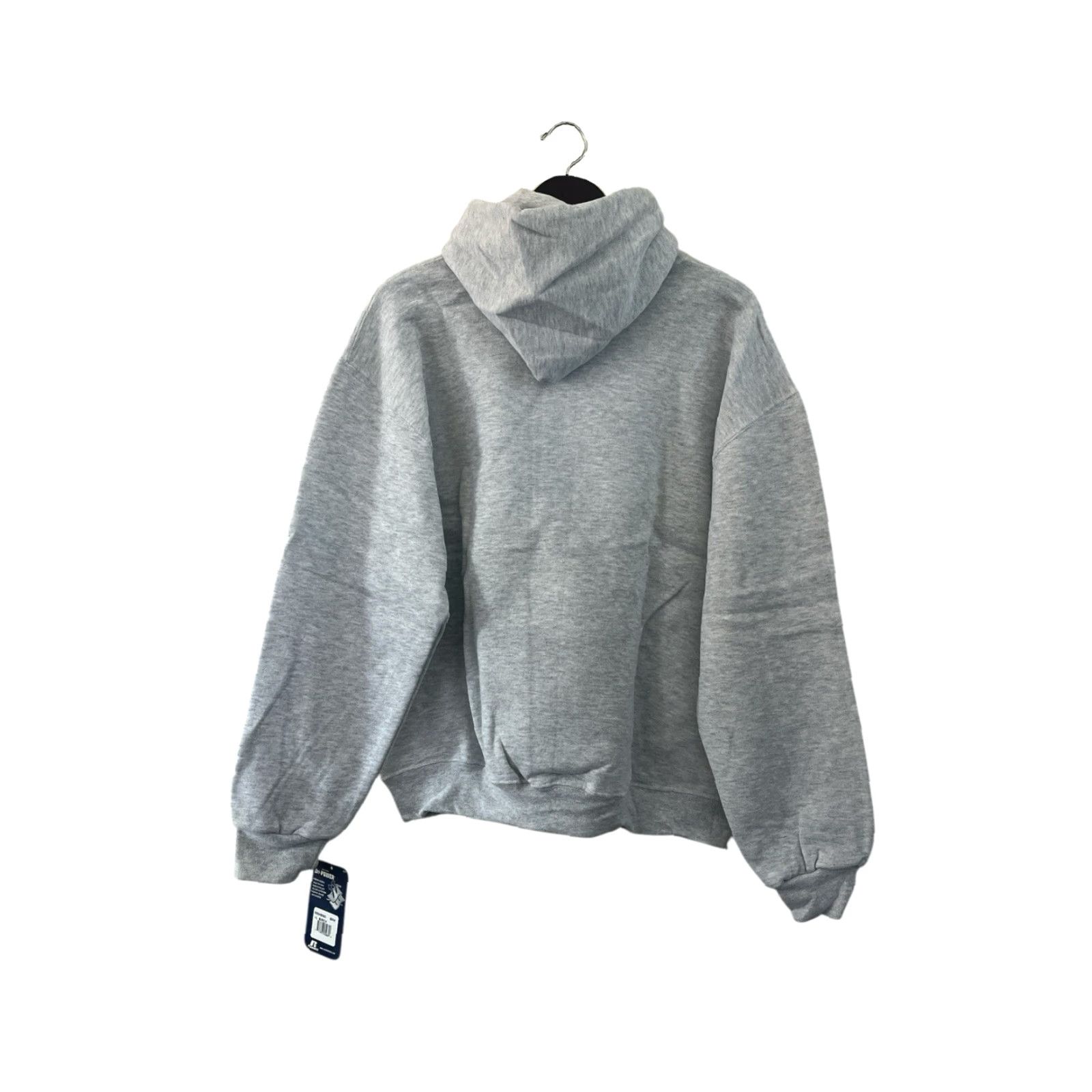 Russell Athletic VINTAGE Russell Athletic Hoodie Mens L Gray Deadstock NWT 2010s Pullover Long 27" 24.5" 24" Sleeves birch grey Mens Size US L / EU 52-54 / 3 - 8 Thumbnail