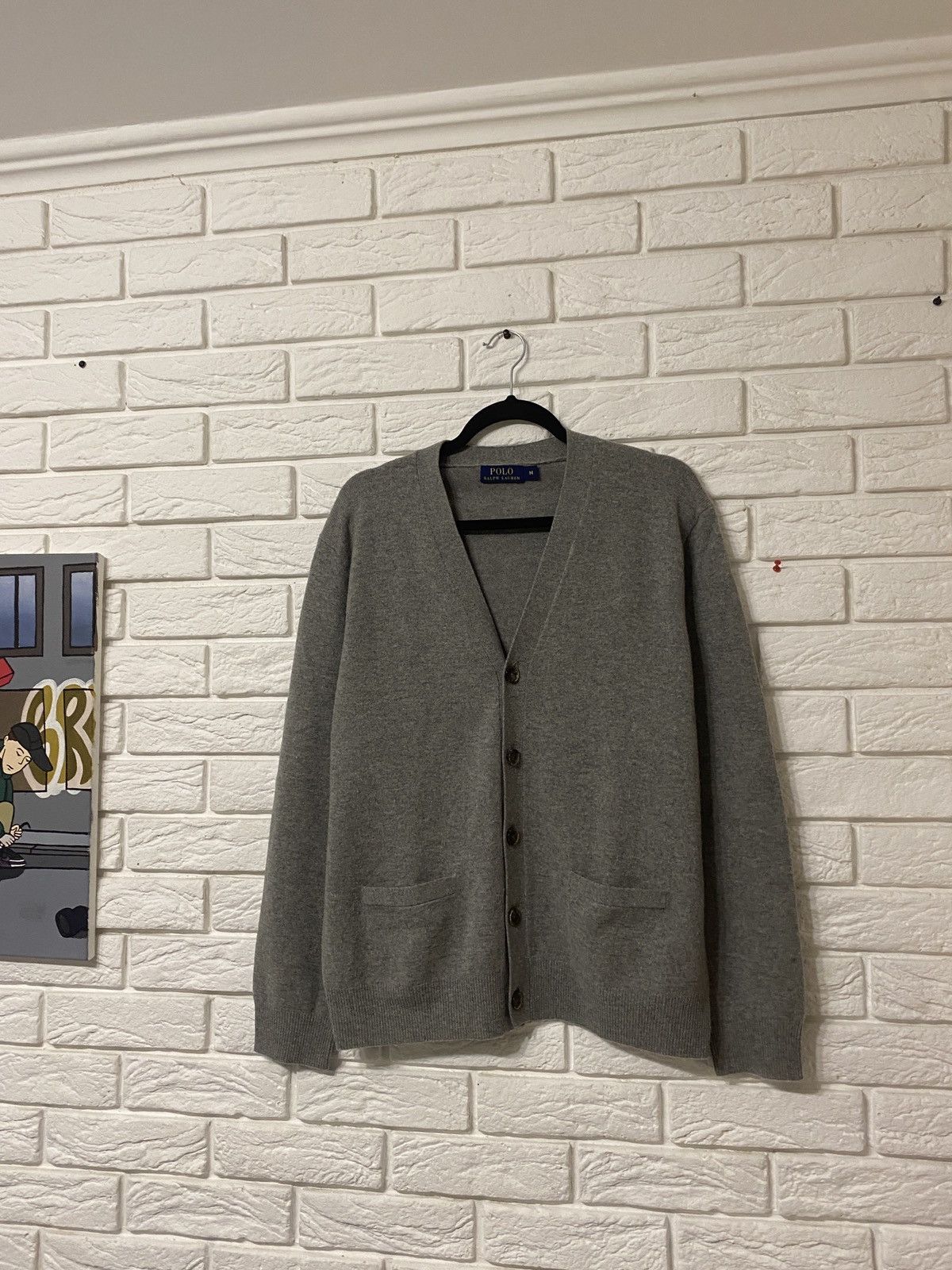 Lauren Ralph Lauren × Polo Ralph Lauren × Ralph Lauren Polo Ralph Lauren Merino Wool Cardigan Jumper Sweater Size US M / EU 48-50 / 2 - 1 Thumbnail