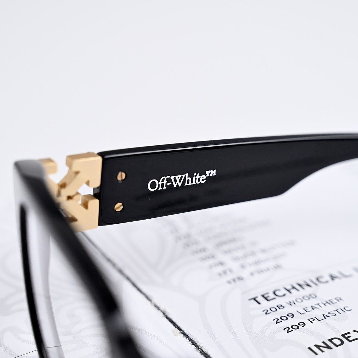 Off-White OFF WHITE STYLE 47 GLASSES Size ONE SIZE - 4 Thumbnail