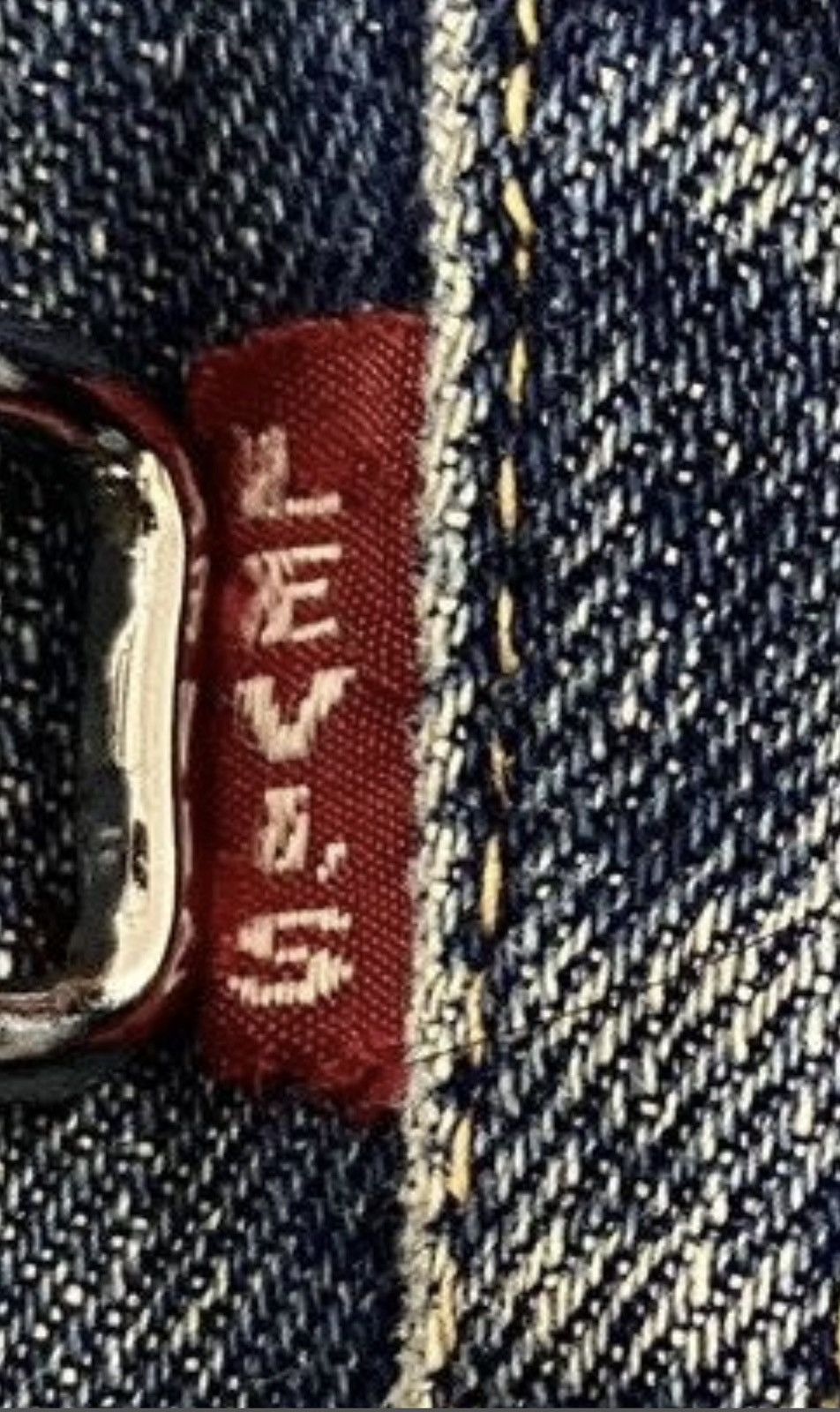 Levi's Vintage 60s Levis Big E Hidden Rivets Redline Jeans Size US 28 / EU 44 - 25 Thumbnail