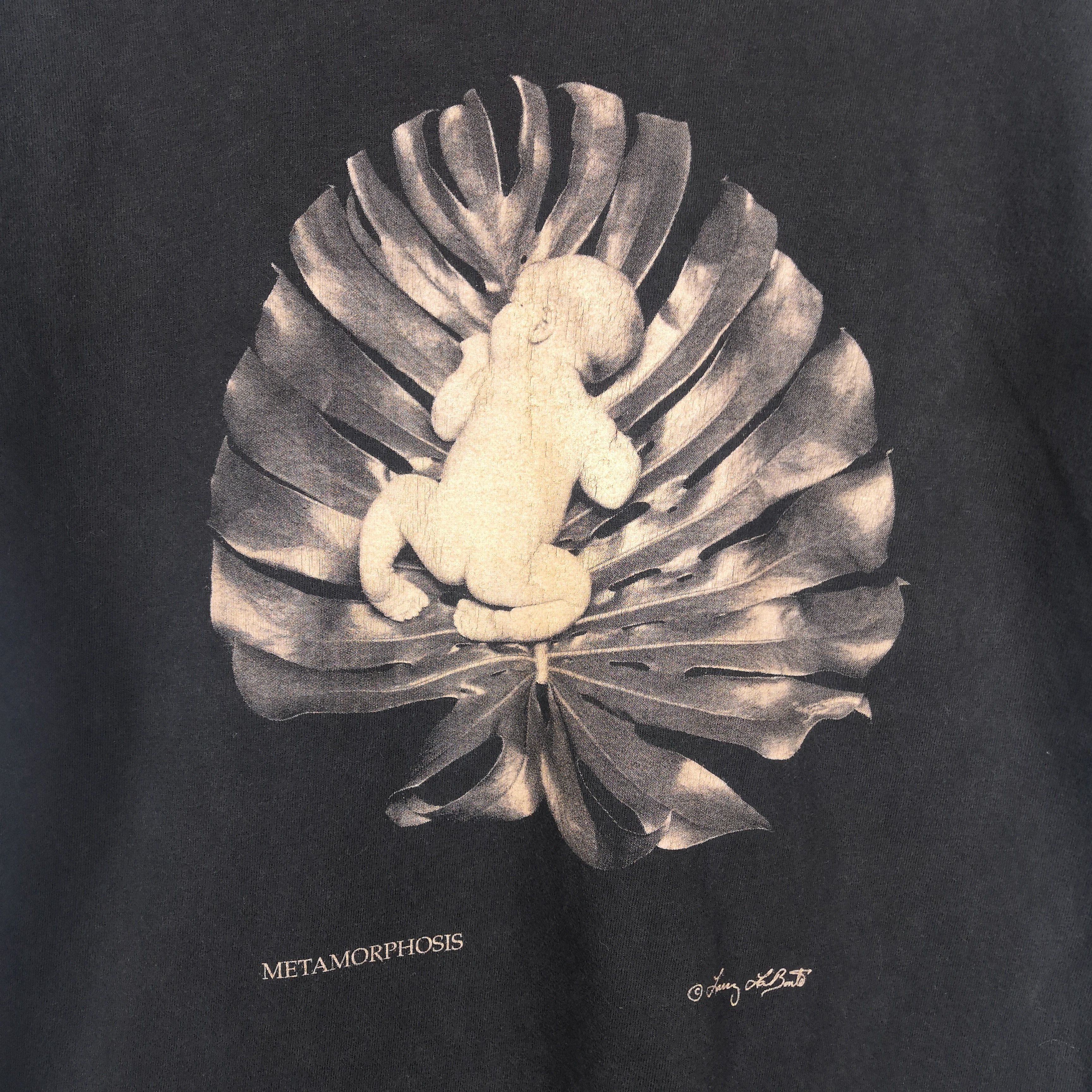 Art Comes First Vintage Larry Labonie T-Shirt Fuck Pop Art Metamorphosis Size US M / EU 48-50 / 2 - 4 Thumbnail
