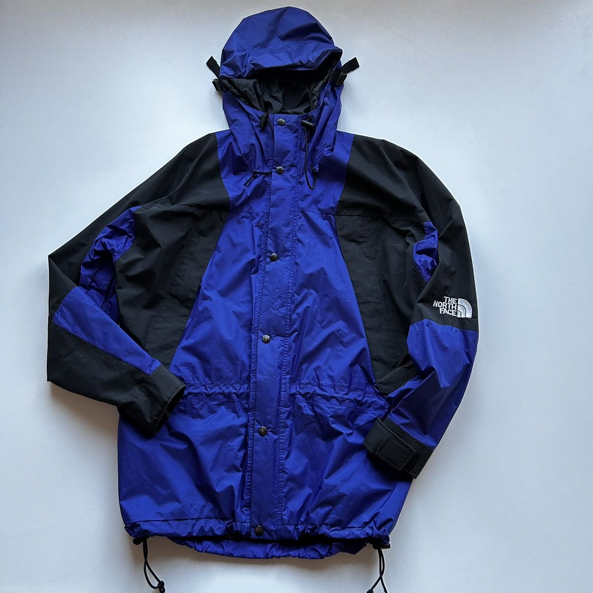 image of Vintage 90's The North Face Mountain Light Gore-Tex Jacket in Blue, Men's (Size Medium)