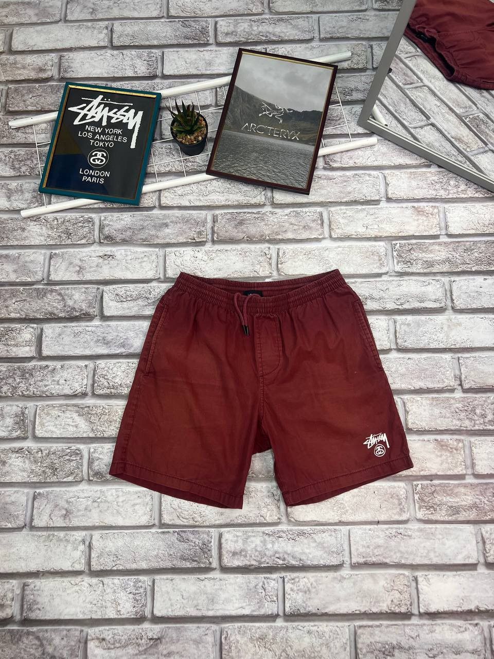 Streetwear × Stussy × Vintage Stussy Shorts Logo Size 32 | Grailed